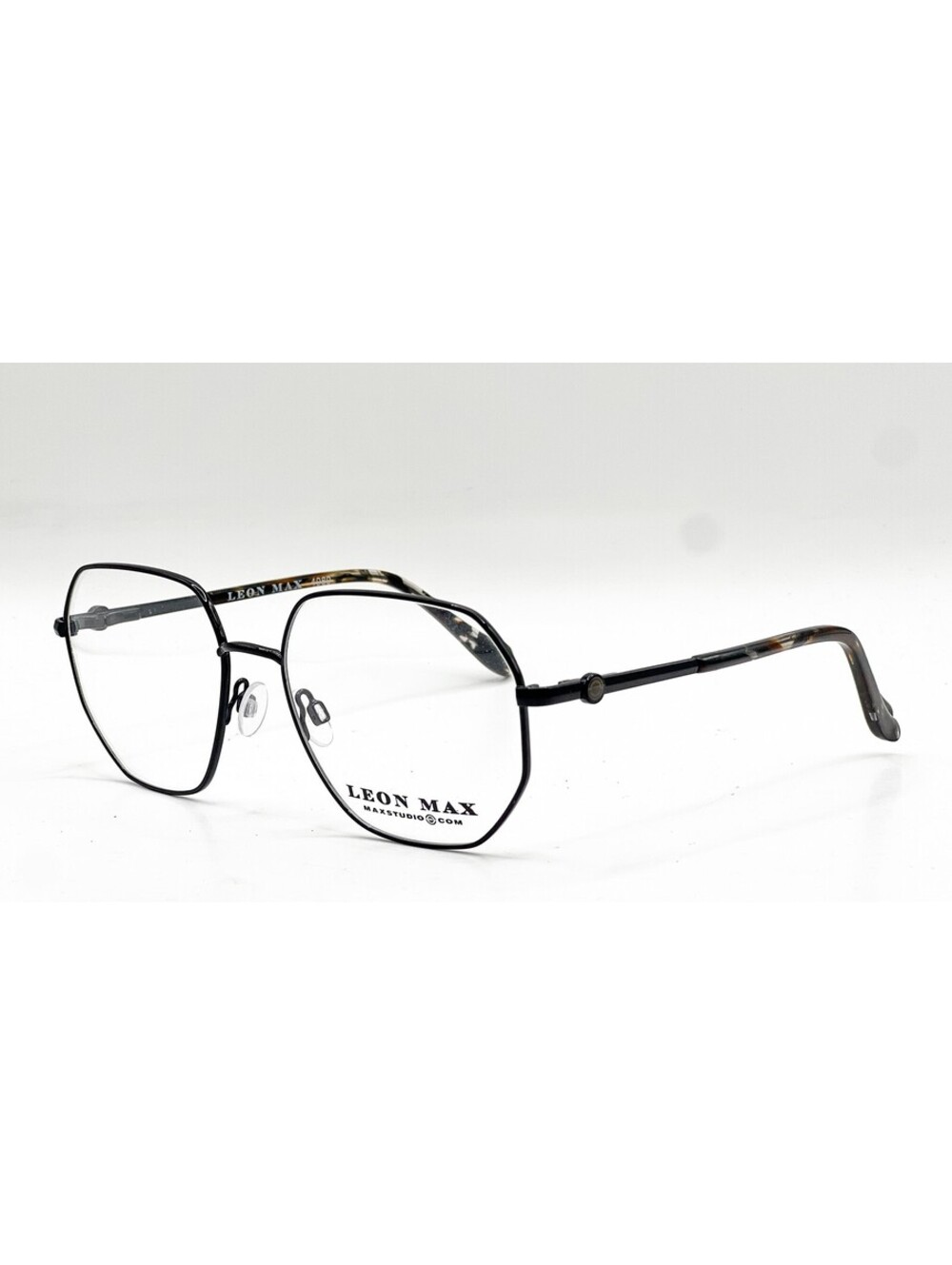 Leon Max 4080 021 Black Authentic Eyeglasses 57-17-140